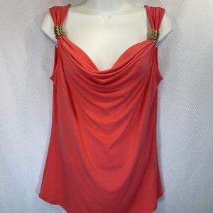 Tank top, medium with shoulder bling.